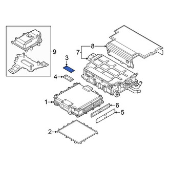 Hyundai OE - Rear Upper Drive Motor Inverter Cover