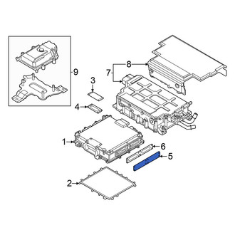 Hyundai OE - Rear Lower Drive Motor Inverter Cover