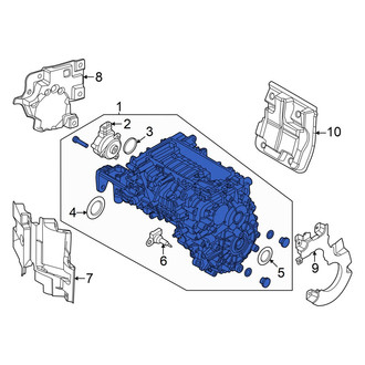 Hyundai OE - Front Hybrid Electric Motor and Transmission Assembly