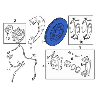 Hyundai OE - Front Disc Brake Rotor