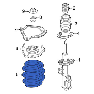 Hyundai OE - Front Coil Spring