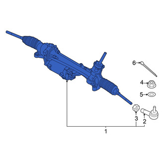 Hyundai OE - Rack and Pinion Assembly