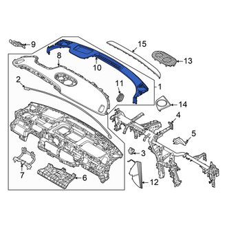 Hyundai OE - Dashboard Air Vent Trim