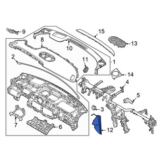 Hyundai OE - Left Instrument Panel Side Cover
