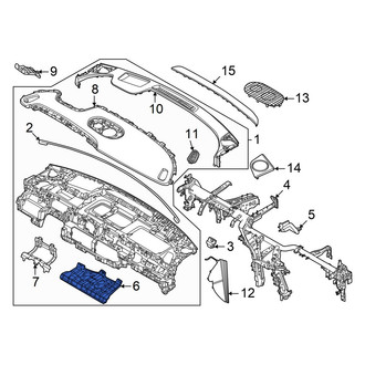 Hyundai OE - Heads Up Display Assembly Bracket