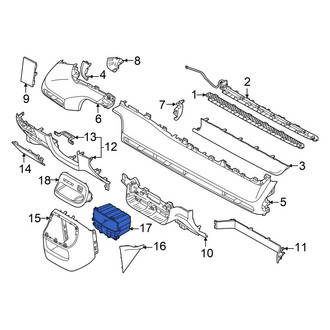 Hyundai OE - Lower Instrument Panel Storage Compartment