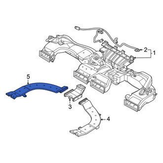 Hyundai OE - Left Lower Instrument Panel Air Duct