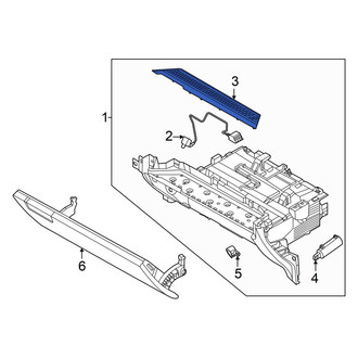 Hyundai OE - Front Glove Box Mat