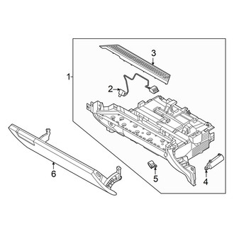 Hyundai OE - Instrument Panel - Glove Box