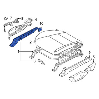Hyundai OE - Front Left Outer Seat Track Cover