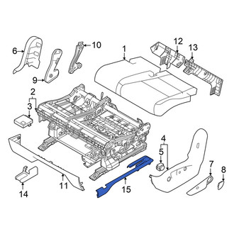 Hyundai OE - Seat Track Cover