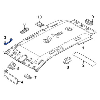 Hyundai OE - Front Left Interior Grab Bar