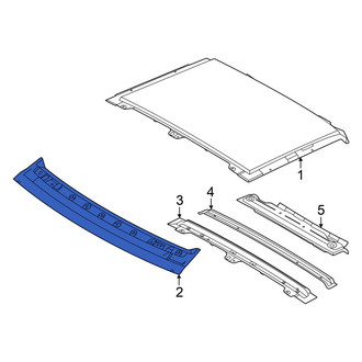 Hyundai OE - Front Roof Header Panel