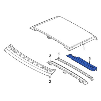 Hyundai OE - Rear Roof Header Panel