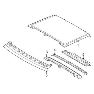 Hyundai OE - Roof & Components (With Sunroof), (Calligraphy / Limited)
