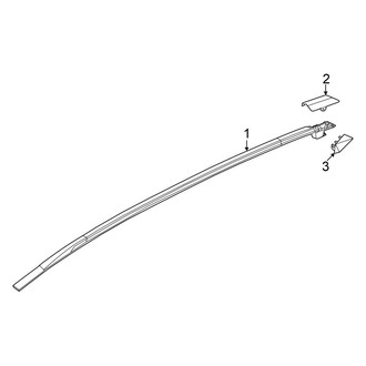 Hyundai OE - Roof - Exterior Trim (With Sunroof), (Calligraphy / Limited)