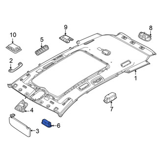 Hyundai OE - Sun Visor Light