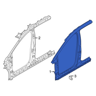 Hyundai OE - Left Outer Uniside