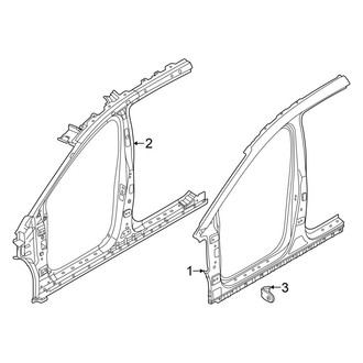 Hyundai OE - Pillars, Rocker & Floor - Aperture Panel