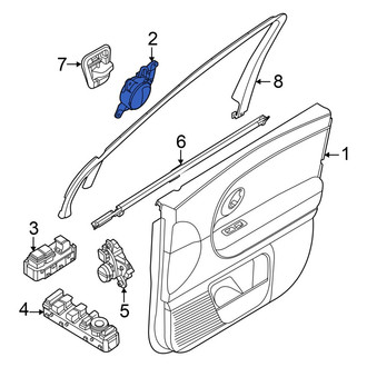 Hyundai OE - Front Left Inner Interior Door Handle
