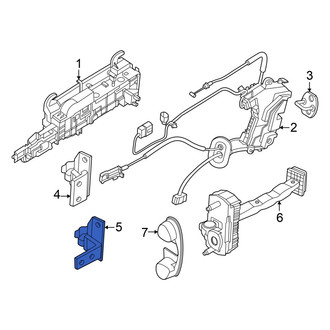 Hyundai OE - Rear Left Lower Door Hinge