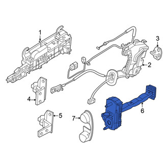 Hyundai OE - Rear Left Door Check