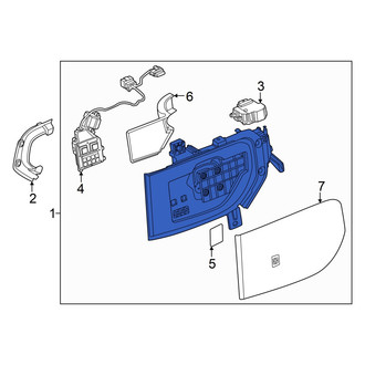 Hyundai OE - Rear Drive Motor Battery Pack Charging Port Assembly