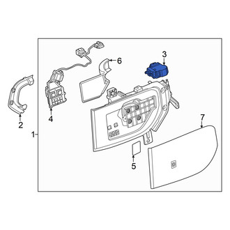 Hyundai OE - Rear Drive Motor Battery Pack Charging Port Door Release Actuator