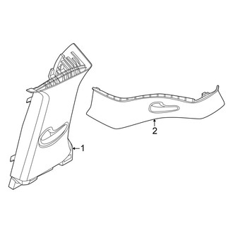 Hyundai OE - Quarter Panel - Interior Trim (Upper Components)