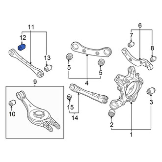 Hyundai OE - Rear Inner Suspension Lateral Arm Bushing
