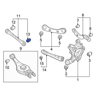 Hyundai OE - Rear Outer Suspension Lateral Arm Bushing