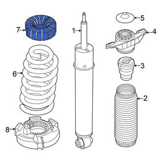 Hyundai OE - Rear Upper Coil Spring Insulator