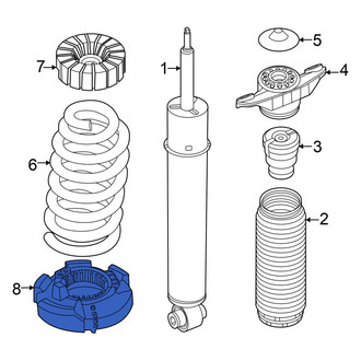 Hyundai OE - Rear Lower Coil Spring Insulator