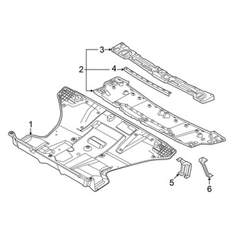 Hyundai OE - Rear Body & Floor - Under Cover & Splash Shields