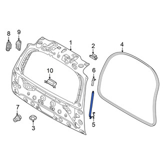 Hyundai OE - Rear Left Liftgate Lift Support