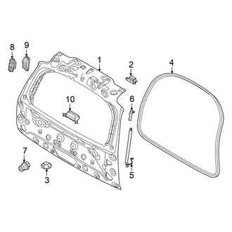 Hyundai OE - Lift Gate - Gate & Hardware