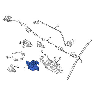 Hyundai OE - Rear Liftgate Latch Release Switch