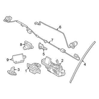 Hyundai OE - Lift Gate - Lock & Hardware
