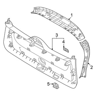 Hyundai OE - Lift Gate - Interior Trim