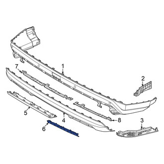 Hyundai OE - Rear Left Reflector Panel