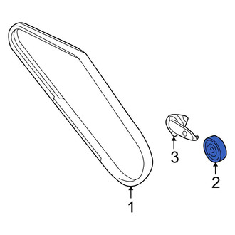 Hyundai OE - Accessory Drive Belt Idler Pulley