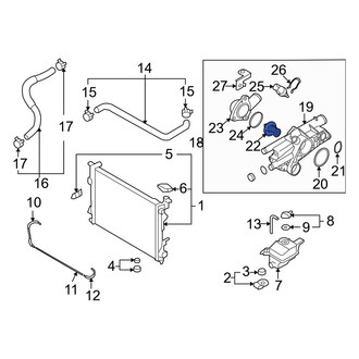 Hyundai OE - Engine Coolant Thermostat