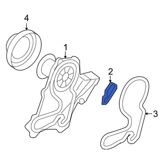 Hyundai OE - Right Engine Water Pump Gasket