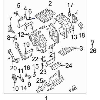 Hyundai OE - A/C Evaporator Temperature Sensor