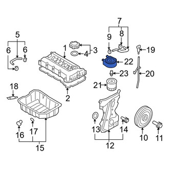 Hyundai OE - Engine Oil Cooler