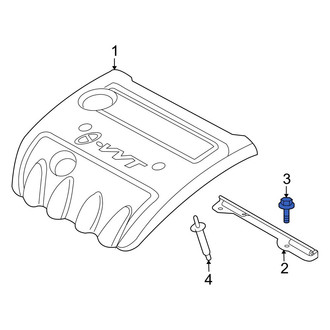 Hyundai OE - Turbocharger Coolant Line Bolt