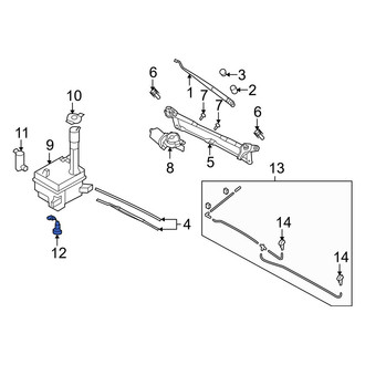 Hyundai OE - Washer Fluid Level Sensor