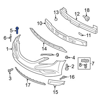 Hyundai OE - Engine Cooling Fan Shroud Bolt