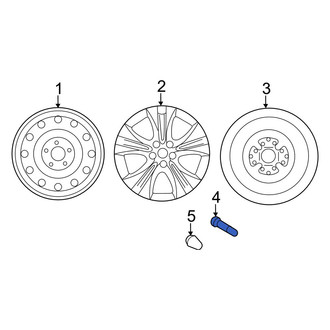 Hyundai OE - Tire Valve Stem
