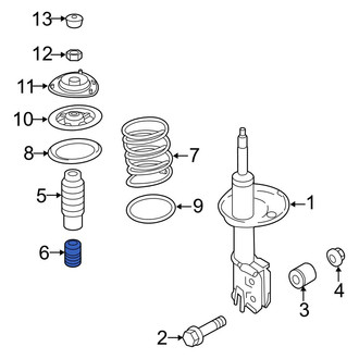 Hyundai OE - Front Suspension Strut Bumper